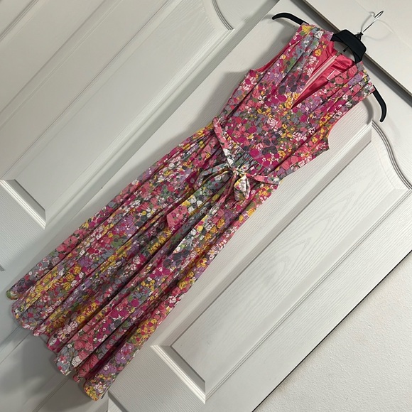 kate spade floral dots burnout dress size 0 - Picture 1 of 6